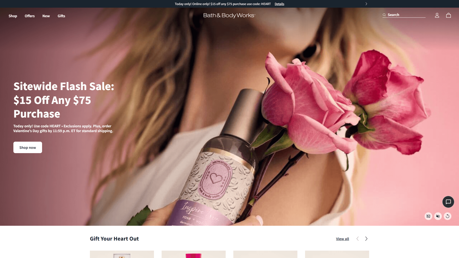 Bath & Body Works Screenshot